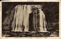 CPA La Bourboule Cascade De La Verniere