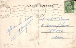 CPA La Bourboule Cascade De La Verniere