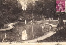CPA La Bourboule Parc Fenestre Le Lac