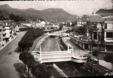 CPA La Bourboule Perspective Sur Les Ponts De La Dordogne