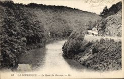 CPA La Bourboule La Route Du Barrage