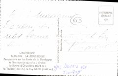 CPA La Bourboule Perspective Sur Les Ponts De La Dordogne