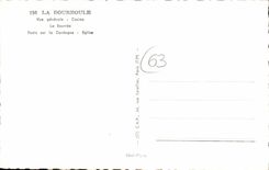 CPA Souvenir De La Bouboule casino pont bourrée église