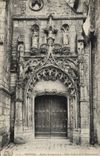 CPA Provins Eglise Sainte Croix Petit Portail De La Renaissance