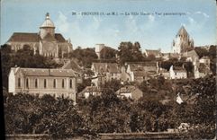 CPA Provins La Ville Haute Vue Panoramique