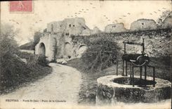 CPA Provins Porte St Jean Puits De La Citadelle