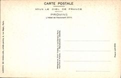 CPA Provins L'hotel de Vauluisant