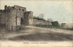 CPA Provins La Porte St Jean Cote Exterieur