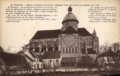 CPA Provins Eglise St Quiriace