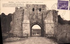 CPA Provins La Porte St Jean Vue Exterieure