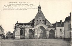 CPA Provins Eglise St Ayoul