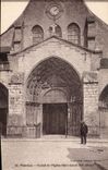CPA Provins Portail De I'Eglise Saint Ayoul