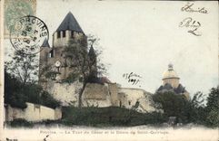 CPA Provins La Tour De Cesar Et Le Dome saint Quiriage