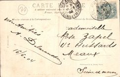CPA Provins Abbaye Des Cordeliers Hopital General