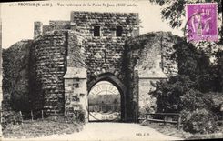 CPA Provins Vue Exterieure De La Porte St Jean