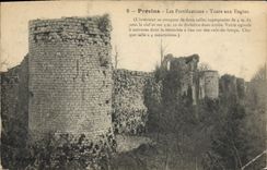 CPA Provins Les Fortifications Tours Aux Engins