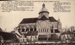 CPA Provins Eglise St Quiriace