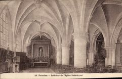 CPA Provins Interieur De I'Eglise Saint Ayoul