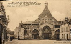 CPA Provins Eglise Saint Ayoul