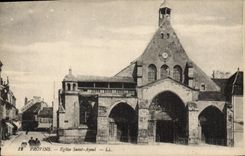 CPA Provins Eglise Saint Ayoul