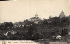 CPA Provins Vue Sur La Ville Haute