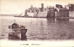 CPA Antibes Les Remparts