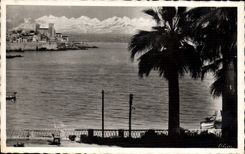 CPA Antibes Vue Sur Les Alpes
