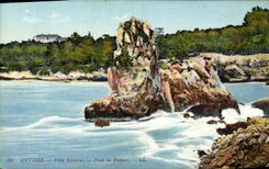 CPA Antibes Villa Eilenroc Dans Les Rochers