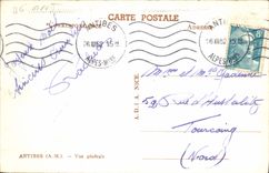 CPA Antibes Vue Generale