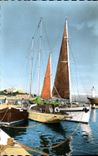 CPA Antibes Cote D'Azur Le Port Fort carré