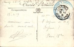 CPA Antibes Villas Eilenroc Allee Des Palmiers Cap