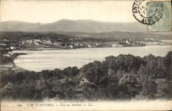 CPA Cap Antibes Vue Sur Antibes
