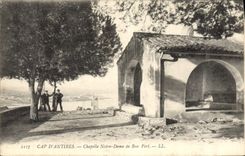 CPA Cap D'Antibes Chapelle Notre Dame De Bon Port