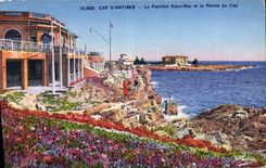 CPA Cap D'Antibes Le Pavillon Eden Roc Et La Pointe Du Cap