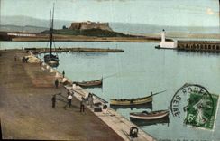 CPA Antibes Le fort et le port