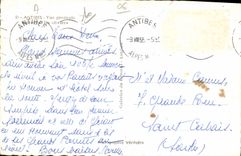 CPA Antibes Vue Generale Les Oliviers