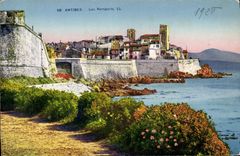 CPA Antibes Les Remparts