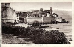 CPA Antibes Les Remparts