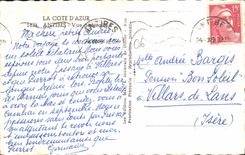 CPA Antibes Vue Generale