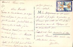 CPA Antibes Les Vieux Remparts Et Les Alpes