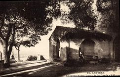 CPA Antibes Chapelle Notre Dame De La Garde