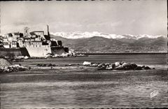 CPA Antibes Et La Chaine Des Alpes