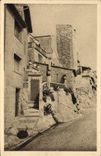 CPA Antibes Maisons Construites Dans Le Roc