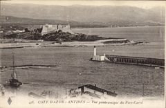 CPA Antibes Vue Panoramique Du Fort Carre
