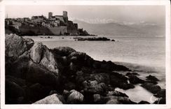 CPA Antibes Et La Chaine Des Alpes