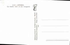 CPA Antibes La Vieille Ville Et Les Remparts
