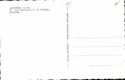 CPA Antibes Les Remparts Et Le Chateau Grimaldi