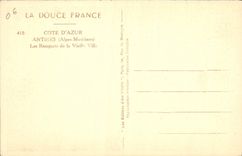 CPA Antibes Les Remparts De La Vieille Ville