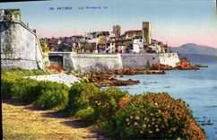 CPA Antibes Les Remparts