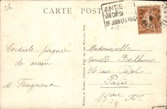 CPA Antibes Vue Sur Les Vieux Remparts Prise De Garoupe